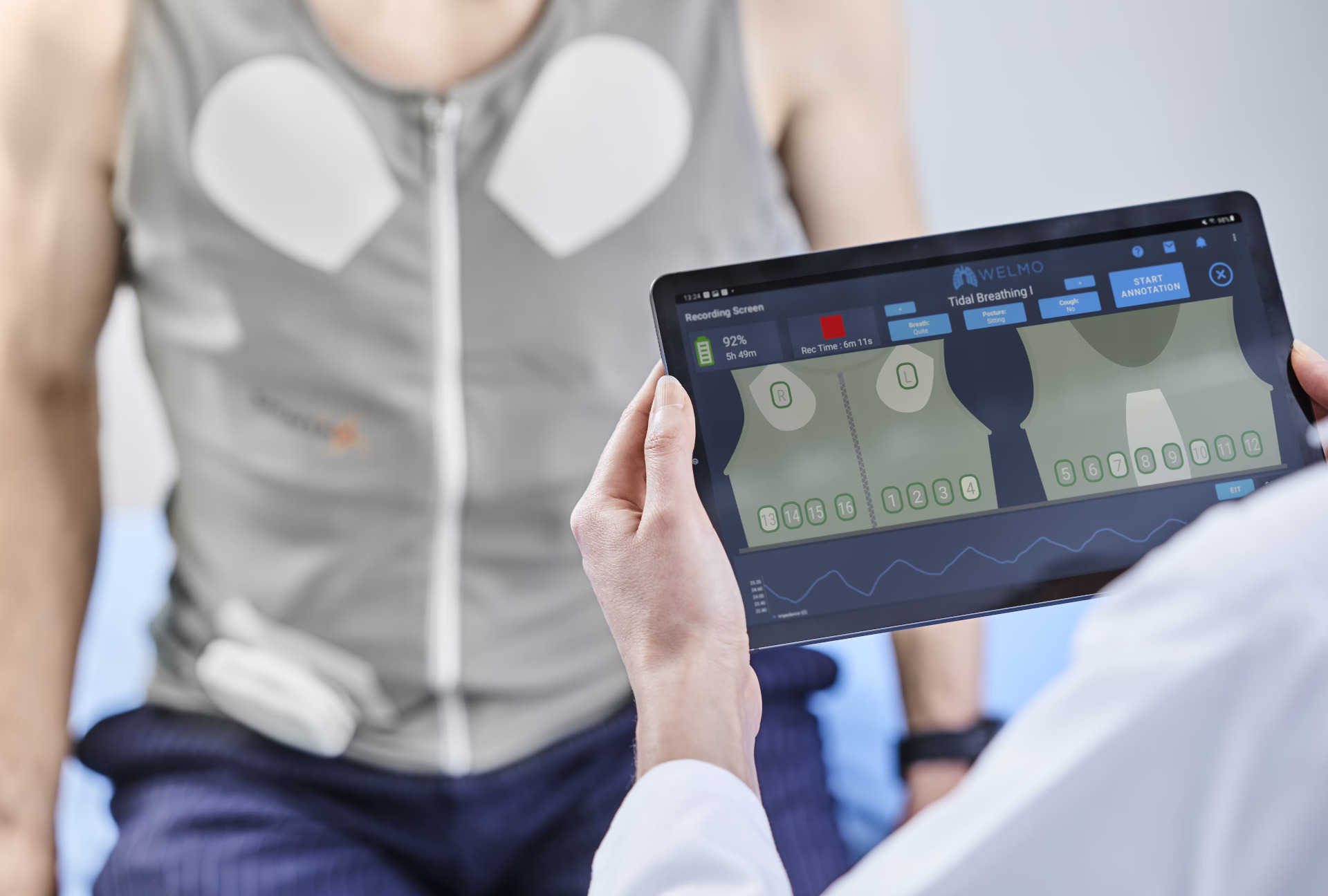 Wearable Device for Wireless Patient Monitoring